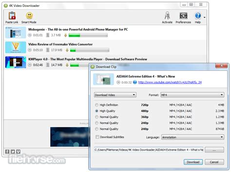 4.2.2185 Portable 4k Video Downloader is available for free download.